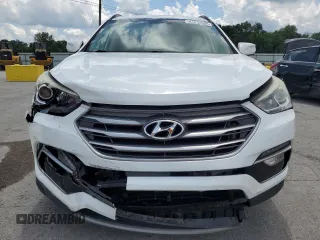 2018 Hyundai Santa Fe 2.4L with VIN 5NMZU3LB5JH060254, listed as a Copart auction lot 61834965 with 58,790 mi miles and Salvage title. Bid and sale history available at DreamBid. Image 5.