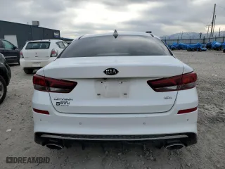 2019 Kia Optima EX with VIN 5XXGU4L19KG366989, listed as a Copart auction lot 54240735 with 167,472 mi miles and Clean Title. Bid and sale history available at carsss.com. Image 6.