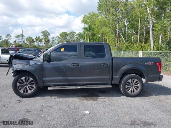 2017 Ford F-150 XL with VIN 1FTEW1CP7HKC83502, listed as a IAAI auction lot 41485951 with 117,373 mi miles. Bid and sale history available at carsss.com. Image 14.
