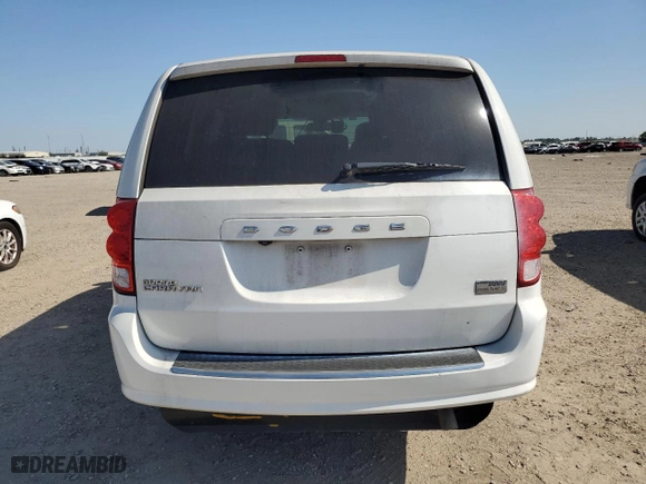 2018 Dodge Grand Caravan SE Plus with VIN 2C4RDGBG8JR347470, listed as a Copart auction lot 50754195 with 0 mi miles and Clean Title. Bid and sale history available at carsss.com. Image 6.