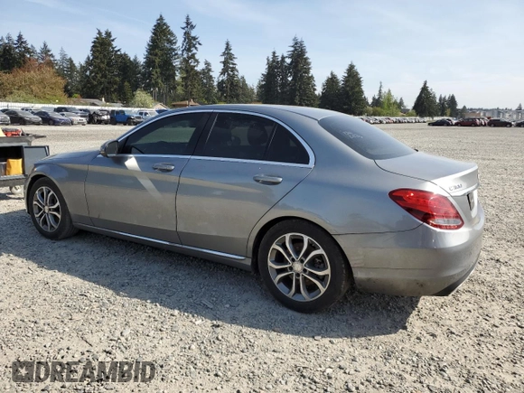 2016 Mercedes-Benz C 300 with VIN 55SWF4JB0GU163094, listed as a Copart auction lot 54800105 with 137,535 mi miles and Clean Title. Bid and sale history available at carsss.com. Image 2.