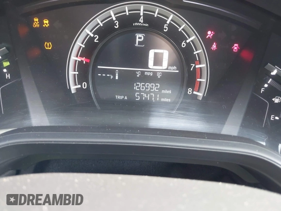 2017 Honda CR-V LX with VIN 7FARW5H38HE010794, listed as a IAAI auction lot 41855303 with 126,992 mi miles. Bid and sale history available at carsss.com. Image 7.