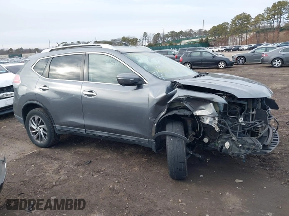 2014 Nissan Rogue SL with VIN 5N1AT2MV3EC860974, listed as a IAAI auction lot 41639668 with 99,360 mi miles. Bid and sale history available at carsss.com. Image 13.