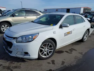 2015 Chevrolet Malibu LT with VIN 1G11C5SL6FF118925, listed as a IAAI auction lot 41769255 with 236,705 mi miles. Bid and sale history available at carsss.com. Image 2.