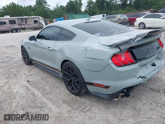 2022 Ford Mustang Mach 1 with VIN 1FA6P8R08N5551350, listed as a IAAI auction lot 39997217 with 17,534 mi miles and . Bid and sale history available at DreamBid. Image 3.