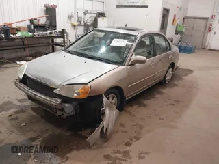 2002 Honda Civic EX with VIN 1HGES26742L023171, listed as a IAAI auction lot 41847192 with 193,504 mi miles and . Bid and sale history available at DreamBid. Image 2.