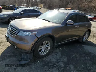 2005 Infiniti FX35 with VIN JNRAS08W95X201756, listed as a Copart auction lot 48776165 with 171,733 mi miles and Clean Title. Bid and sale history available at carsss.com. Image 1.