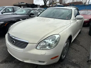 2002 Lexus SC with VIN JTHFN48YX20030069, listed as a Copart auction lot 49104775 with 61,320 mi miles and Salvage Title. Bid and sale history available at carsss.com. Image 1.