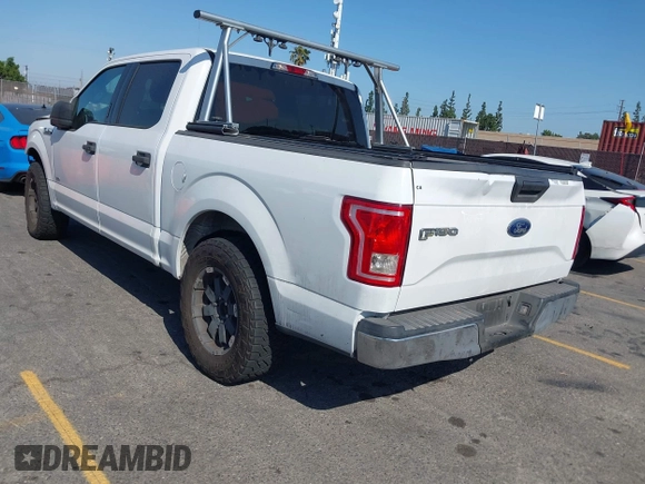 2017 Ford F-150 XL with VIN 1FTEW1CP6HKD75328, listed as a IAAI auction lot 42400974 with 209,617 mi miles and . Bid and sale history available at DreamBid. Image 3.