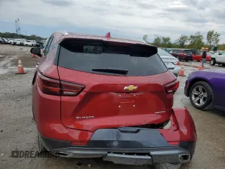 2024 Chevrolet Blazer Premier z VIN 3GNKBFR4XRS187577, wystawiony jako Copart lot #74504054 z przebiegiem 7 495 mil mil oraz Szkoda całkowita • Salvage title. Historia ofert i sprzedaży dostępna na DreamBid. Obrazek 6.