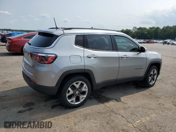2019 Jeep Compass Limited z VIN 3C4NJDCB4KT753091, wystawiony jako Copart lot #59343855 z przebiegiem 64 164 mil mil oraz Szkoda całkowita • Salvage title. Historia ofert i sprzedaży dostępna na DreamBid. Obrazek 3.
