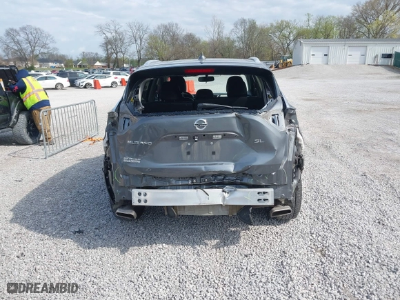 2017 Nissan Murano SV with VIN 5N1AZ2MG4HN137420, listed as a IAAI auction lot 41933199 with 65,025 mi miles. Bid and sale history available at carsss.com. Image 17.