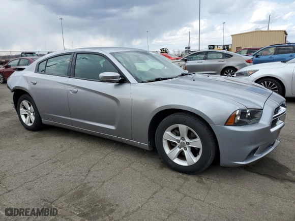 2013 Dodge Charger SE with VIN 2C3CDXBG4DH737535, listed as a Copart auction lot 50473165 with 103,204 mi miles and Salvage Title. Bid and sale history available at carsss.com. Image 4.