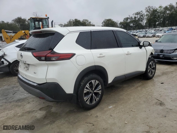 2021 Nissan Rogue SV with VIN 5N1AT3BA5MC741344, listed as a Copart auction lot 46144765 with 100,619 mi miles and Non Repairable. Bid and sale history available at carsss.com. Image 3.