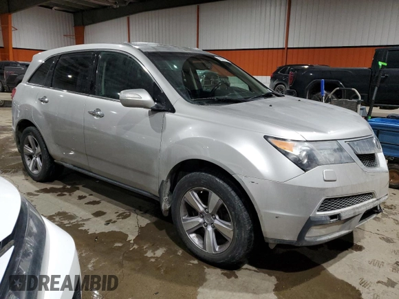 2013 Acura MDX Advance Pkg with VIN 2HNYD2H67DH001217, listed as a Copart auction lot 44643715 with 238,894 mi miles and Clean Title. Bid and sale history available at carsss.com. Image 4.