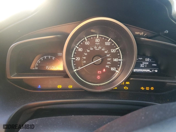 2017 Mazda Mazda3 4-Door Touring with VIN 3MZBN1V7XHM119685, listed as a Copart auction lot 79699914 with 155,068 mi miles and Salvage Title. Bid and sale history available at carsss.com. Image 9.