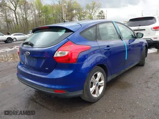 2012 Ford Focus SE with VIN 1FAHP3K23CL445128, listed as a IAAI auction lot 42019834 with 201,371 mi miles. Bid and sale history available at carsss.com. Image 4.