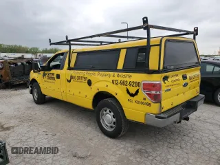 2014 Ford F-150 XL with VIN 1FTMF1CM9EKD28260, listed as a Copart auction lot 53621295 with 130,376 mi miles and Salvage Title. Bid and sale history available at carsss.com. Image 2.