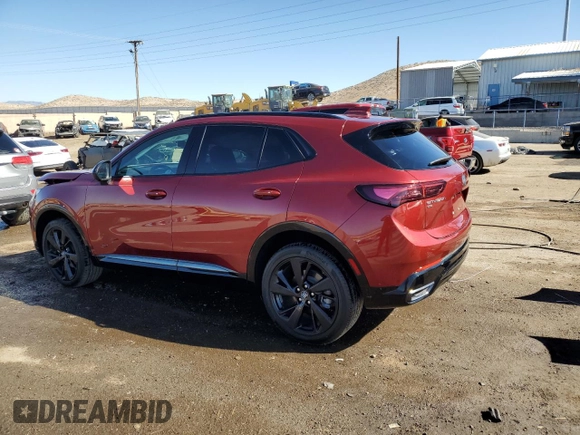 2024 Buick Envision Sport Touring with VIN LRBFZPE42RD012949, listed as a Copart auction lot 44205665 with 3,856 mi miles and Salvage Title. Bid and sale history available at carsss.com. Image 2.