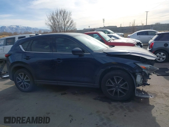 2017 Mazda CX-5 Grand Touring with VIN JM3KFBDL3H0149397, listed as a IAAI auction lot 41085425 with 161,675 mi miles. Bid and sale history available at carsss.com. Image 13.