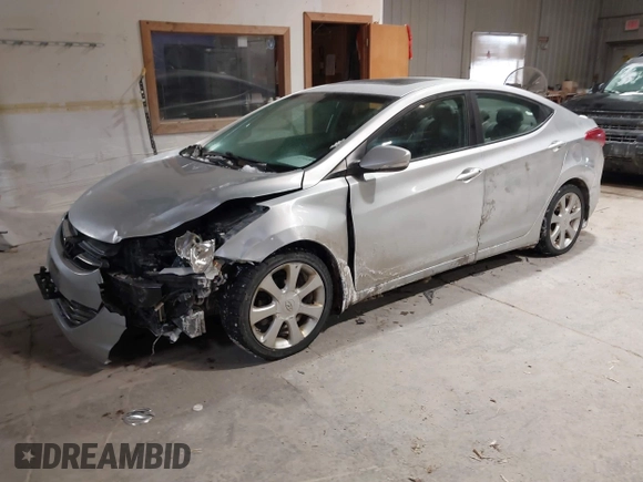2013 Hyundai Elantra Limited with VIN 5NPDH4AE9DH243617, listed as a IAAI auction lot 41600090 with 242,451 mi miles and . Bid and sale history available at DreamBid. Image 2.