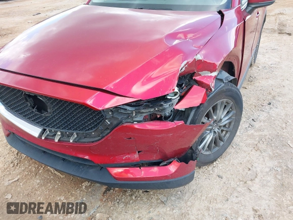 2017 Mazda CX-5 Sport with VIN JM3KFABL5H0116110, listed as a IAAI auction lot 41737093 with 1 mi miles. Bid and sale history available at carsss.com. Image 6.