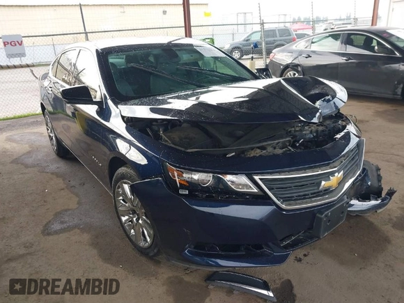 2019 Chevrolet Impala LS with VIN 2G11X5S34K9140302, listed as a IAAI auction lot 41192462 with 50,077 mi miles and . Bid and sale history available at DreamBid. Image 1.