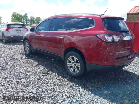 2015 Chevrolet Traverse LT z VIN 1GNKVHKD9FJ373749, wystawiony jako IAAI lot #42291335 z przebiegiem 136 558 mil mil oraz . Historia ofert i sprzedaży dostępna na DreamBid. Obrazek 3.