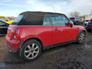 2008 MINI Convertible с VIN WMWRF33518TF68461, выставлен на аукционе Copart как лот 84168304 с пробегом 153 964 миль миль и Списание • Salvage title. История ставок и продаж доступна на DreamBid. Изображение 3.
