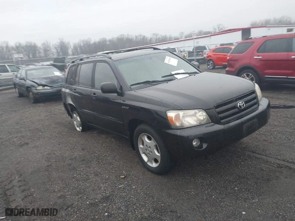 2006 Toyota Highlander w/3rd Row with VIN JTEEP21A360149298, listed as a IAAI auction lot 41451645 with 143,620 mi miles. Bid and sale history available at carsss.com. Image 1.