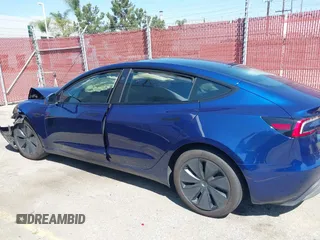 2024 Tesla Model 3 with VIN 5YJ3E1EA3RF758189, listed as a IAAI auction lot 41987653 with 9,423 mi miles. Bid and sale history available at carsss.com. Image 14.