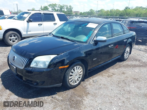 2008 Mercury Sable with VIN 1MEHM40W18G625706, listed as a IAAI auction lot 42115549 with 176,557 mi miles. Bid and sale history available at carsss.com. Image 2.