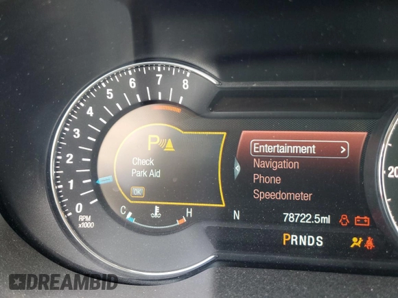 2017 Ford Explorer Platinum with VIN 1FM5K8HT1HGD78629, listed as a Copart auction lot 60538845 with 78,722 mi miles and Salvage title. Bid and sale history available at DreamBid. Image 9.
