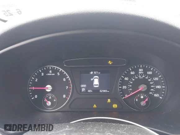 2020 Kia Sorento LX with VIN 5XYPGDA3XLG672124, listed as a IAAI auction lot 41863145 with 62,983 mi miles and . Bid and sale history available at DreamBid. Image 7.