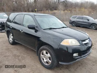 2005 Acura MDX with VIN 2HNYD18235H528356, listed as a IAAI auction lot 41815304 with 170,385 mi miles. Bid and sale history available at carsss.com. Image 1.