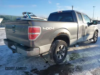 2009 Ford F-150 XL with VIN 1FTPX14V49FA37682, listed as a IAAI auction lot 41589752 with 176,691 mi miles. Bid and sale history available at carsss.com. Image 4.