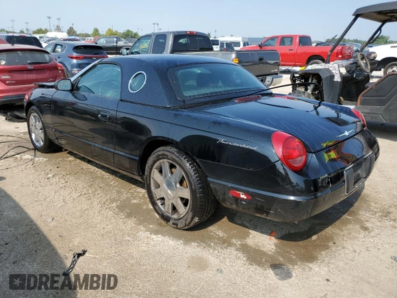 2002 Ford Thunderbird Hardtop Premium z VIN 1FAHP60A22Y107619, wystawiony jako Copart lot #55755765 z przebiegiem 32 306 mil mil oraz Nie do naprawy • Non repairable. Historia ofert i sprzedaży dostępna na DreamBid. Obrazek 2.