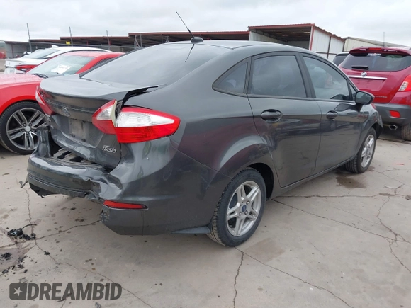 2018 Ford Fiesta SE with VIN 3FADP4BJXJM136232, listed as a IAAI auction lot 41901540 with 119,065 mi miles and . Bid and sale history available at DreamBid. Image 4.