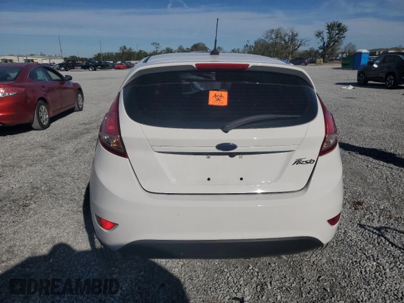 2018 Ford Fiesta S with VIN 3FADP4TJ2JM132674, listed as a Copart auction lot 87371674 with Not provided miles and Non repairable. Bid and sale history available at DreamBid. Image 6.
