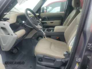 2021 Land Rover Defender S с VIN SALEJ7RX7M2062011, выставлен на аукционе Copart как лот 54678665 с пробегом 38 533 миль миль и Списание • Salvage title. История ставок и продаж доступна на DreamBid. Изображение 7.