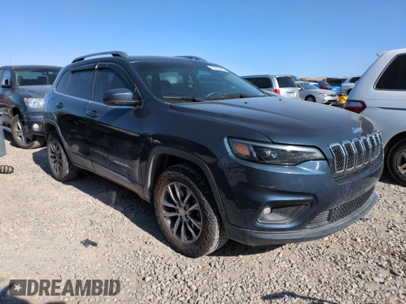 2020 Jeep Cherokee Latitude Plus with VIN 1C4PJMLB7LD602469, listed as a Copart auction lot 59229305 with 92,698 mi miles and Salvage title. Bid and sale history available at DreamBid. Image 4.