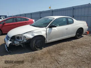 2007 Chevrolet Monte Carlo LS with VIN 2G1WJ15K879129801, listed as a Copart auction lot 70512374 with 137,709 mi miles and Clean Title. Bid and sale history available at carsss.com. Image 1.