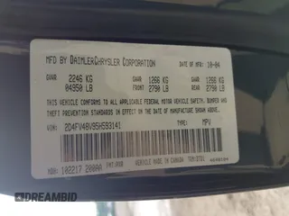 2005 Dodge Magnum SE z VIN 2D4FV48V95H593141, wystawiony jako IAAI lot #42418697 z przebiegiem 226 131 mil mil oraz . Historia ofert i sprzedaży dostępna na DreamBid. Obrazek 9.