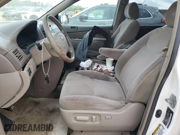 2006 Toyota Sienna CE with VIN 5TDZA23C46S518172, listed as a Copart auction lot 51509465 with 0 mi miles and Salvage Title. Bid and sale history available at carsss.com. Image 7.