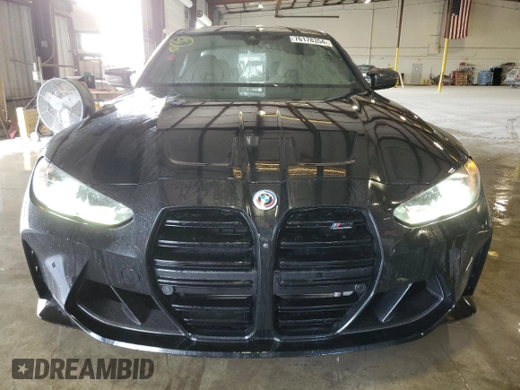 2022 BMW M3 Competition z VIN WBS33AY03NFM95967, wystawiony jako Copart lot #76178354 z przebiegiem 18 208 mil mil oraz Nie do naprawy • Non repairable. Historia ofert i sprzedaży dostępna na DreamBid. Obrazek 5.