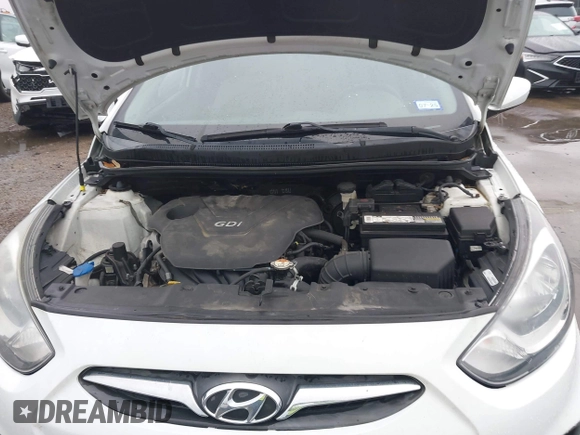 2014 Hyundai Accent GS with VIN KMHCT5AE2EU192769, listed as a IAAI auction lot 42189835 with 135,623 mi miles and . Bid and sale history available at DreamBid. Image 10.
