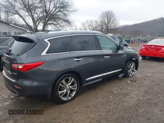 2014 Infiniti QX60 с VIN 5N1AL0MM7EC513708, выставлен на аукционе IAAI как лот 41431691 с пробегом 109 528 миль миль и . История ставок и продаж доступна на DreamBid. Изображение 4.
