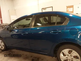 2015 Honda Civic Sedan LX with VIN 2HGFB2F51FH558237, listed as a IAAI auction lot 41986522 with 122,414 mi miles. Bid and sale history available at carsss.com. Image 15.