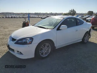 2005 Acura RSX with VIN JH4DC548X5S015105, listed as a Copart auction lot 50237005 with 209,250 mi miles and Salvage Title. Bid and sale history available at carsss.com. Image 1.