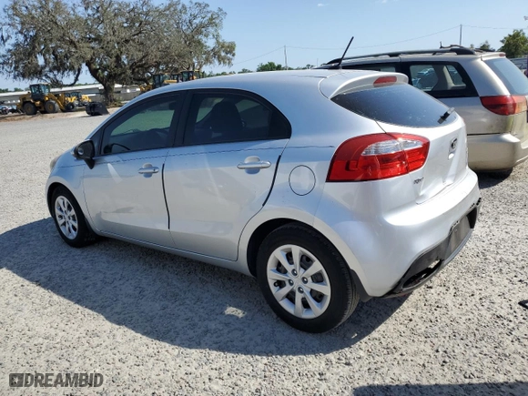 2013 Kia Rio SX with VIN KNADN5A32D6303905, listed as a Copart auction lot 52842575 with 94,880 mi miles and Salvage Title. Bid and sale history available at carsss.com. Image 2.
